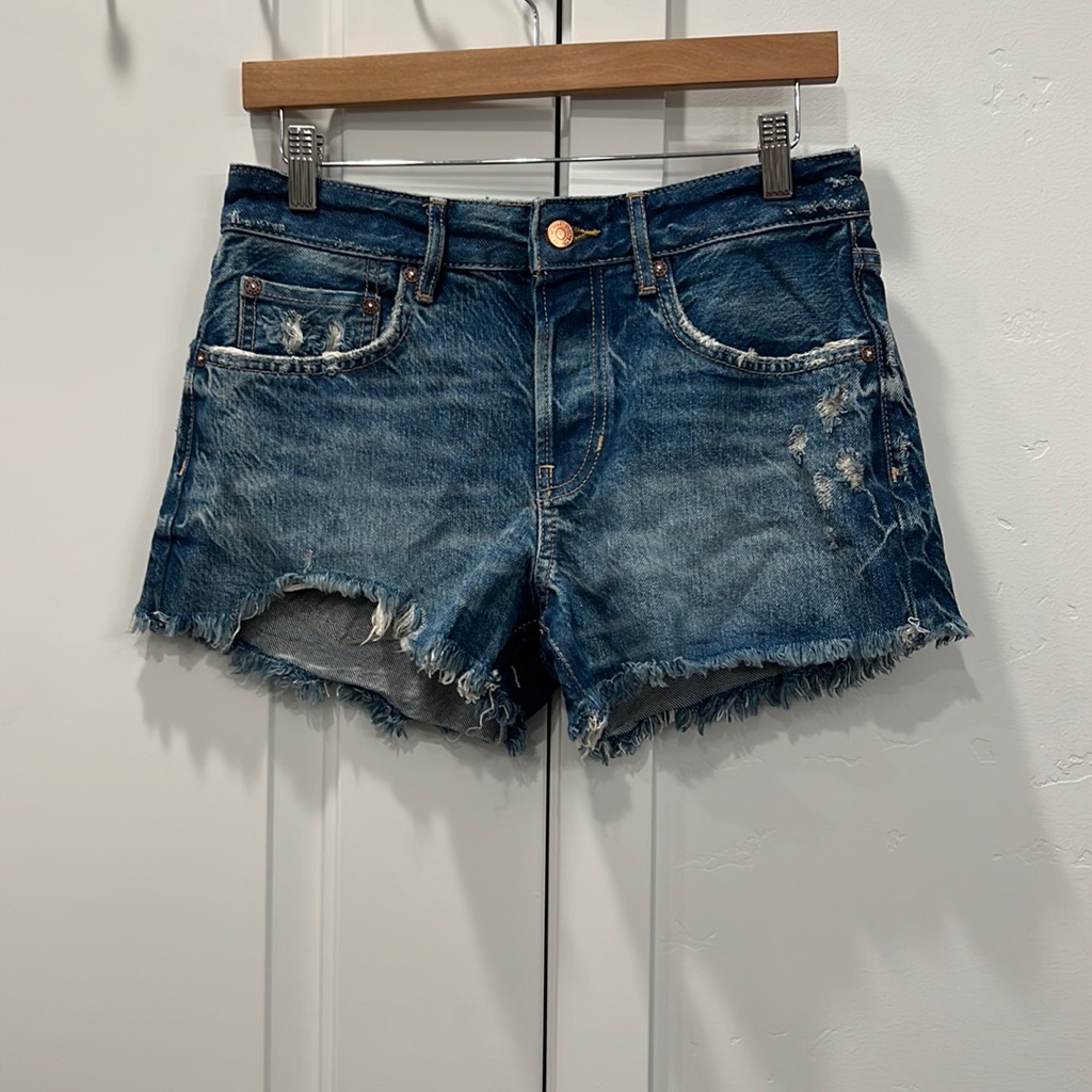 Free People Women's We The Free Good Times Relaxed Shorts Size 26